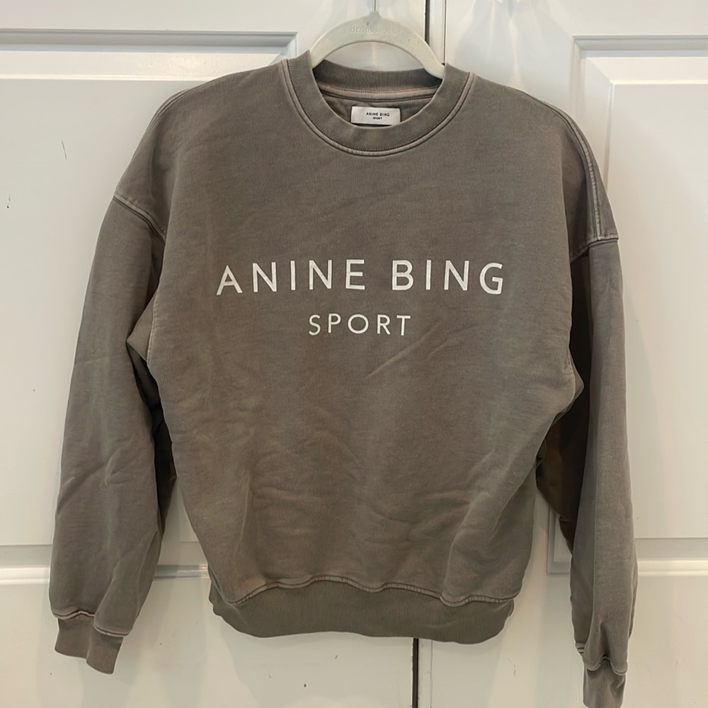 Anine bing sport sweatshirt small